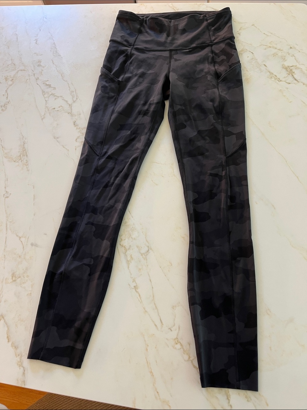 lululemon athletica Black Camo Leggings